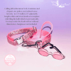 34 WIDTH crystal rhinestone collar and leash set. You may order the leash with or without rhinestones.