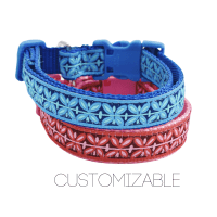 FRENCH FILIGREE CUSTOM DOG COLLAR for Small to Large Dogs