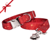 Copy of Matching leash available with or without jewels Crystal Bling Rhinestone Dog Collar