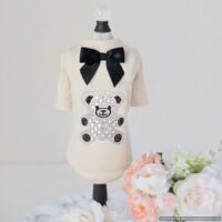 Teddy Bow Dog Tee