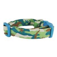 Customizable Gecko Camouflage Handmade Dog Pet Collar