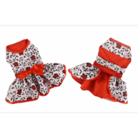 Christmas Holly Holiday Dog Harness Dress - Holly