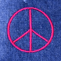 Pink Peace Sign