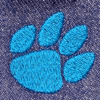Blue Pawprint