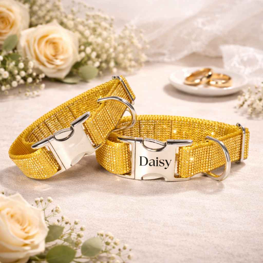 The Wedding Elegance Dog Collar
